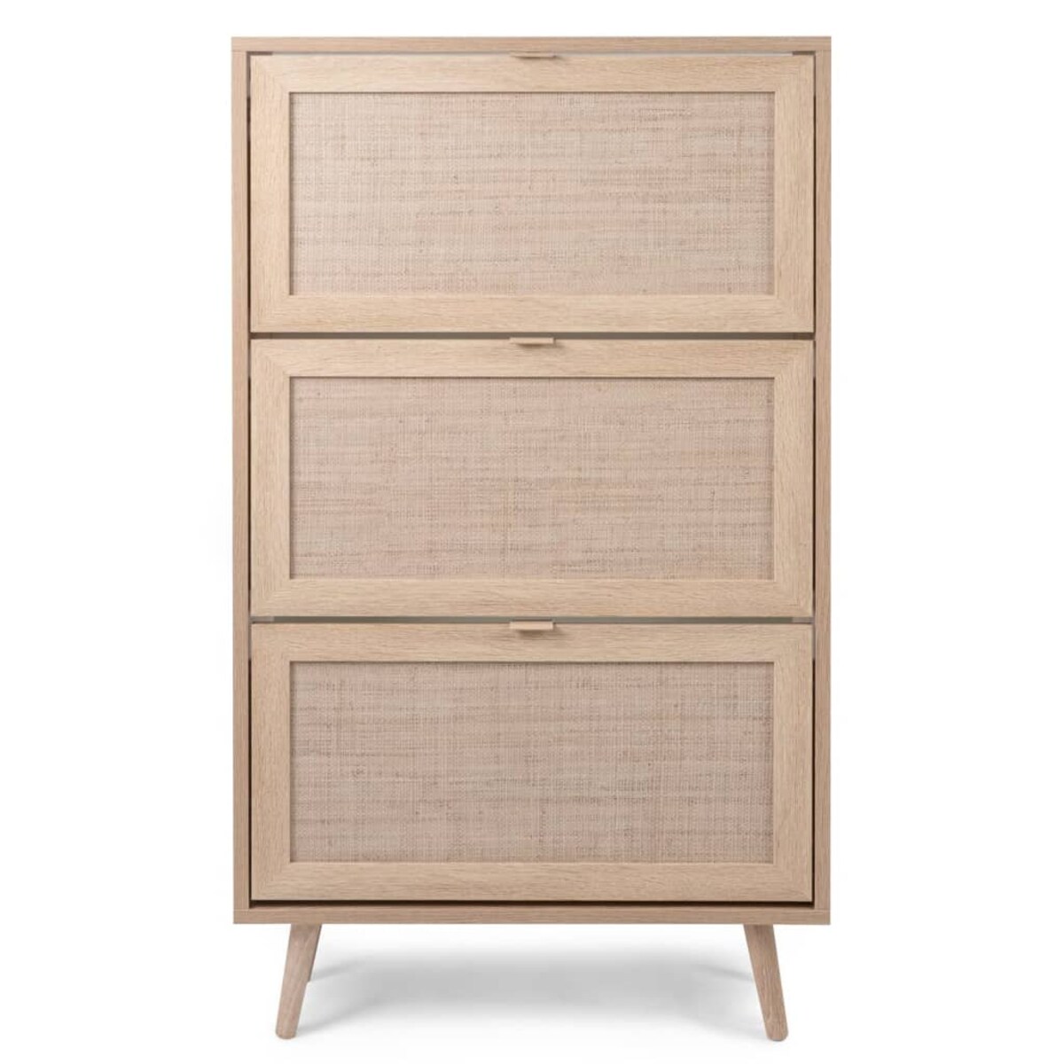 Finori Szafka na buty Bali 49A, dąb sonoma i nadruk trzciny