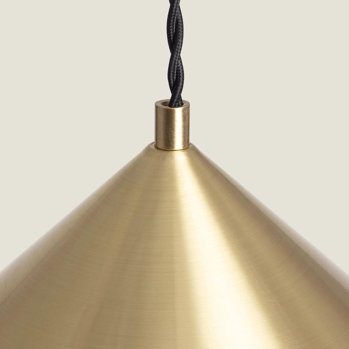 Lampa wisząca złota ROSIE, Ø 38 cm