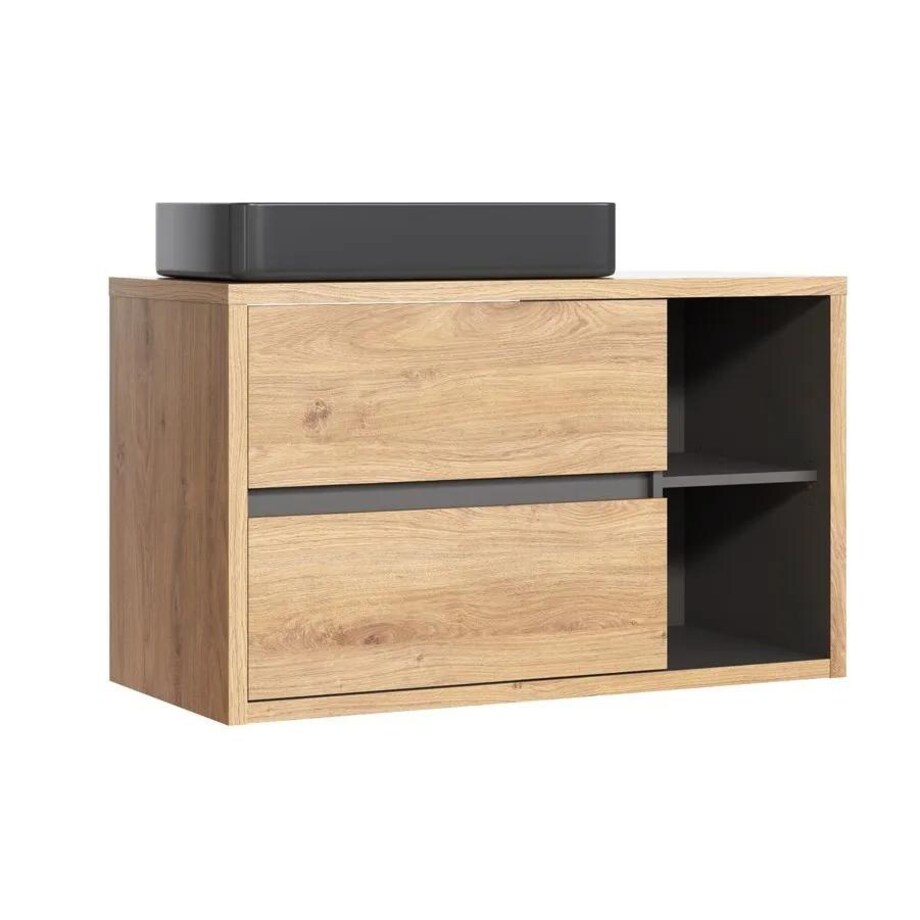 Szafka pod umywalkę DEVON 823 100 cm dąb