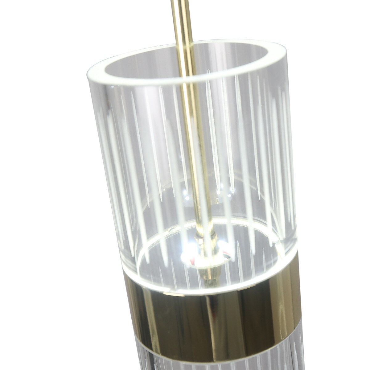 Lampa sufitowa wisząca Light Prestige Ambiente transparentny LED CCT 3000K/4000K/6000K (regulowana) 1 szt.