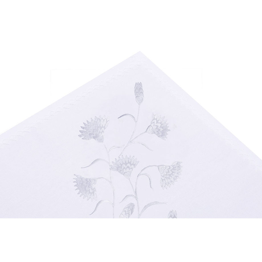 Konsimo ASTERI Bieżnik plamoodporny, biały