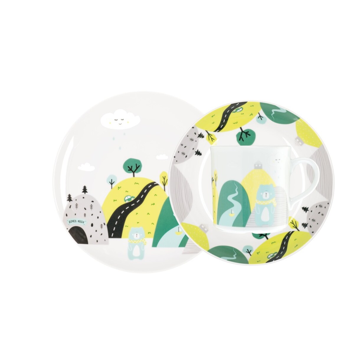 Zestaw dziecięcy dla 1 osoby 3 el. LU43 (0350A)