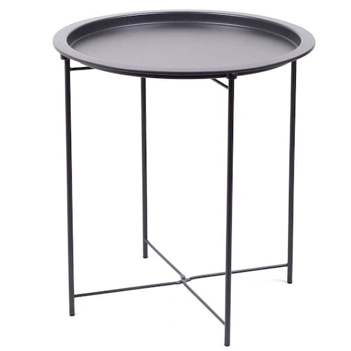 Mały stolik kawowy, okrągły blat, Ø 47 cm