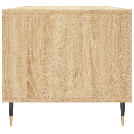 vidaXL Stolik kawowy, dąb sonoma 90x49x45 cm, materiał drewnopochodny