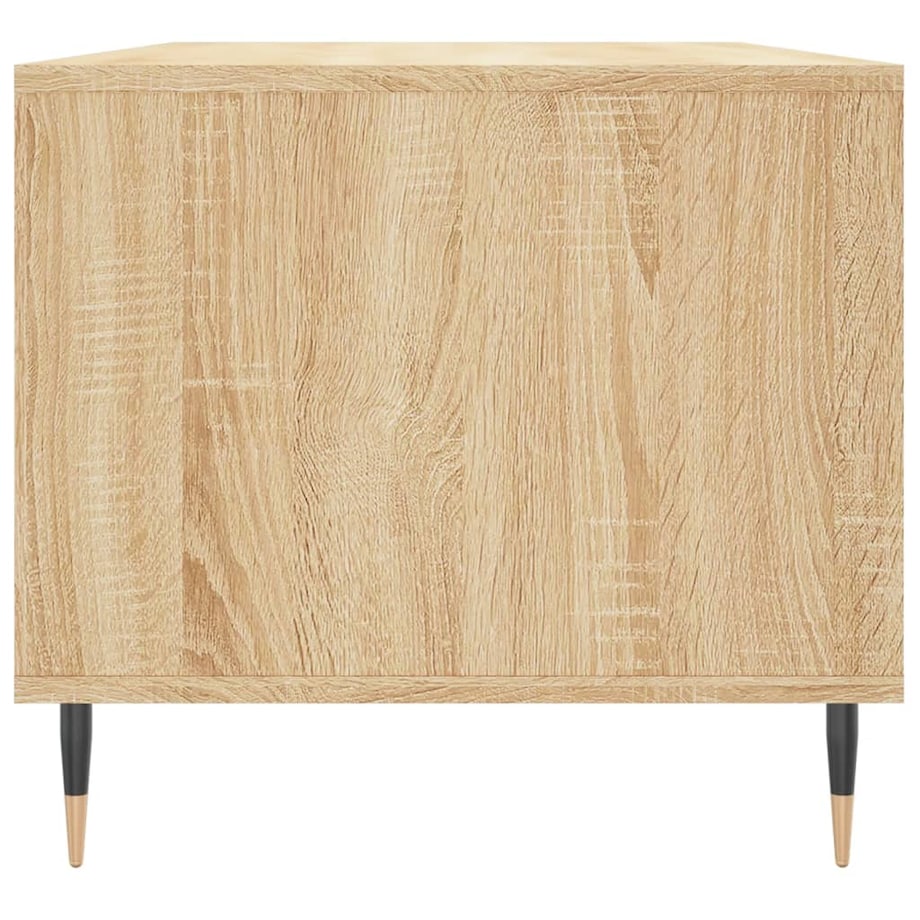 vidaXL Stolik kawowy, dąb sonoma 90x49x45 cm, materiał drewnopochodny