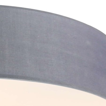 Plafon LAMPA sufitowa KIOTO 31-64684 Candellux abażurowa OPRAWA okrągła szara