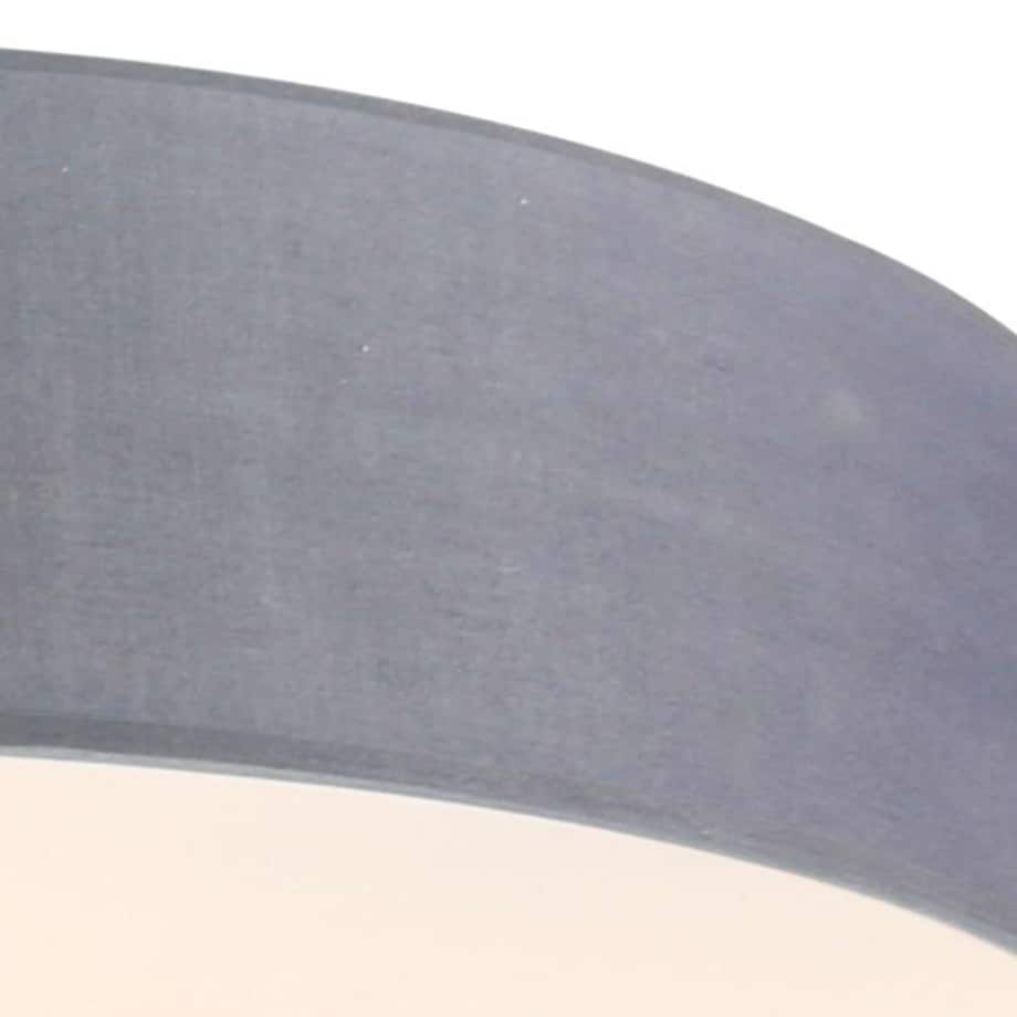 Plafon LAMPA sufitowa KIOTO 31-64684 Candellux abażurowa OPRAWA okrągła szara