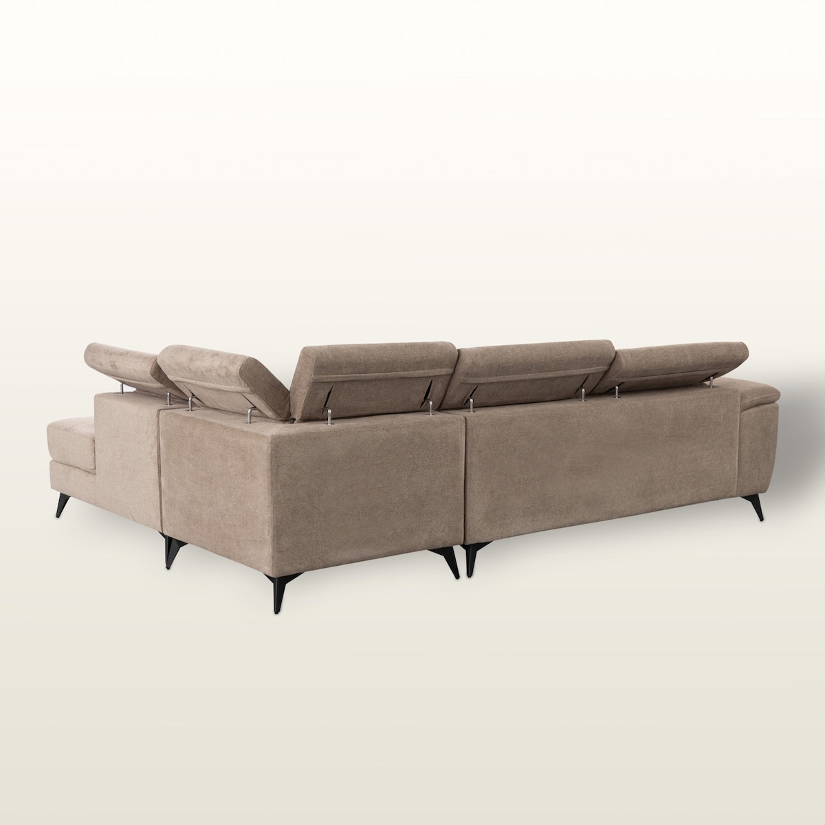 Sofa Randers beige, 290x95x90 cm