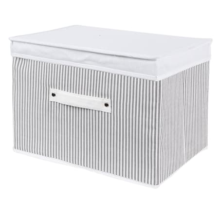 Pojemnik z pokrywką do przechowywania COTTON LINE 40x30x30 cm