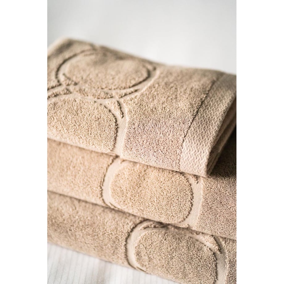Ręcznik do rąk 50 x 100 cm (beżowy) Monogram Opus OFFICINE Monogram