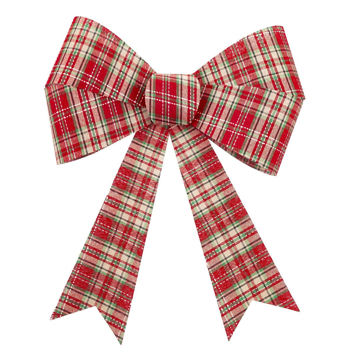 Dekoracja - kokarda kpl. 4 szt. 35x30x5 cm ARCUS kratka różowa