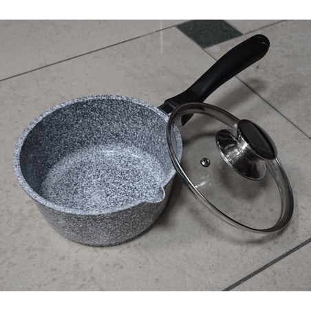 RONDEL RONDELEK Z POWŁOKĄ MARMUROWĄ POKRYWKĄ INDUKCJA GAZ 1,9L