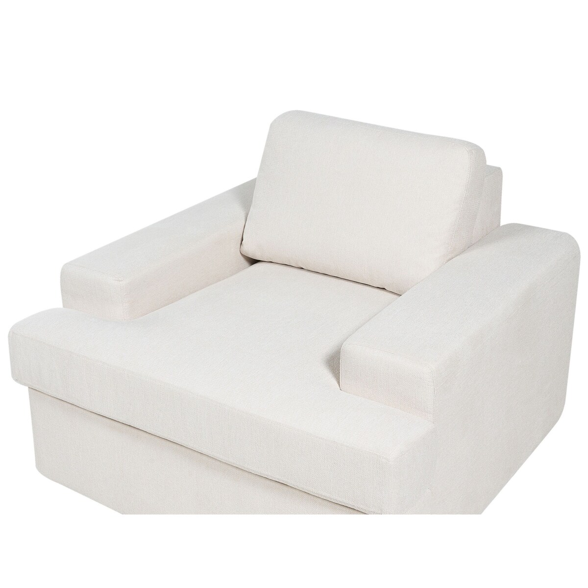 Komplet wypoczynkowy 4-osobowy jasnobeżowy ALLA