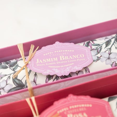 Ozdobny papier zapachowy Castelbel jaśmin