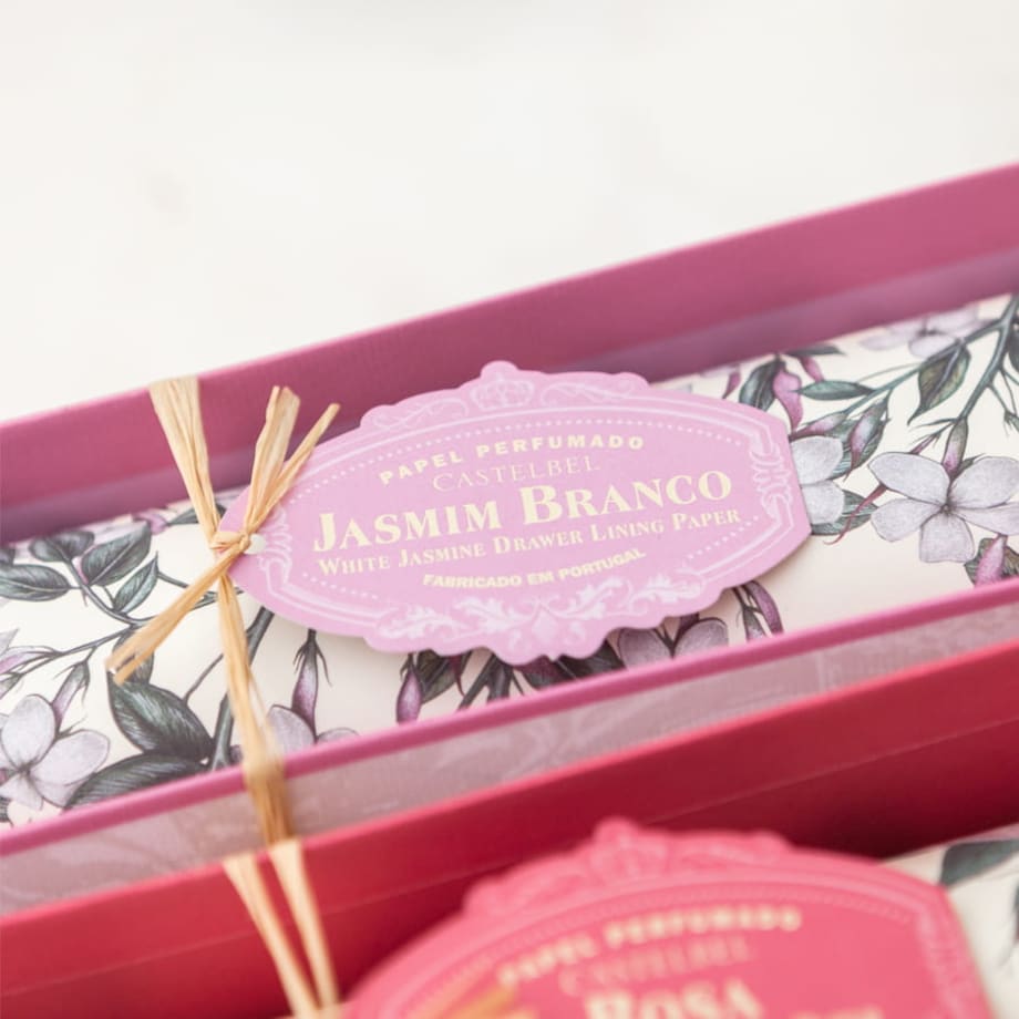 Ozdobny papier zapachowy Castelbel jaśmin