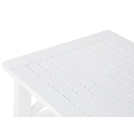 Stół ogrodowy 100 x 55 cm biały BALTIC