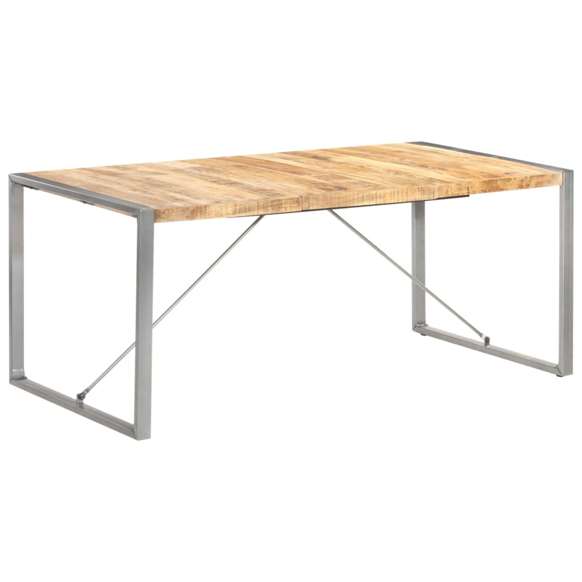 vidaXL Stół jadalniany, 180 x 90 x 75 cm, lite, surowe drewno mango