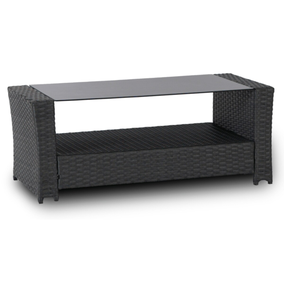 Zestaw Meble Ogrodowe Technorattan Na Taras Ogród Komplet Szare FLORYDA