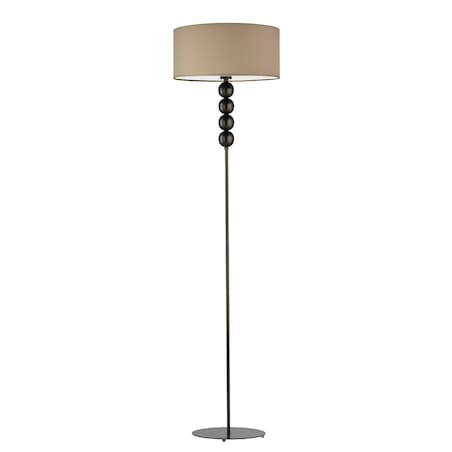 Lampa stojąca podłogowa z abażurem walec IKO