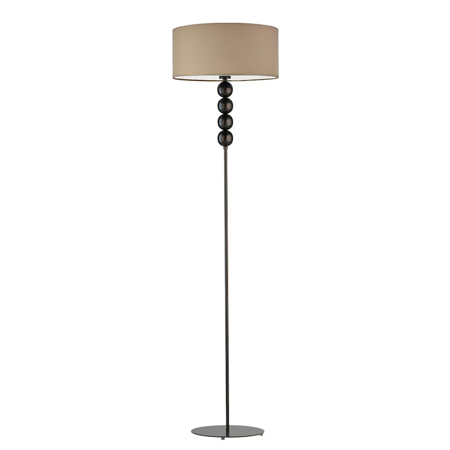 Lampa stojąca podłogowa z abażurem walec IKO