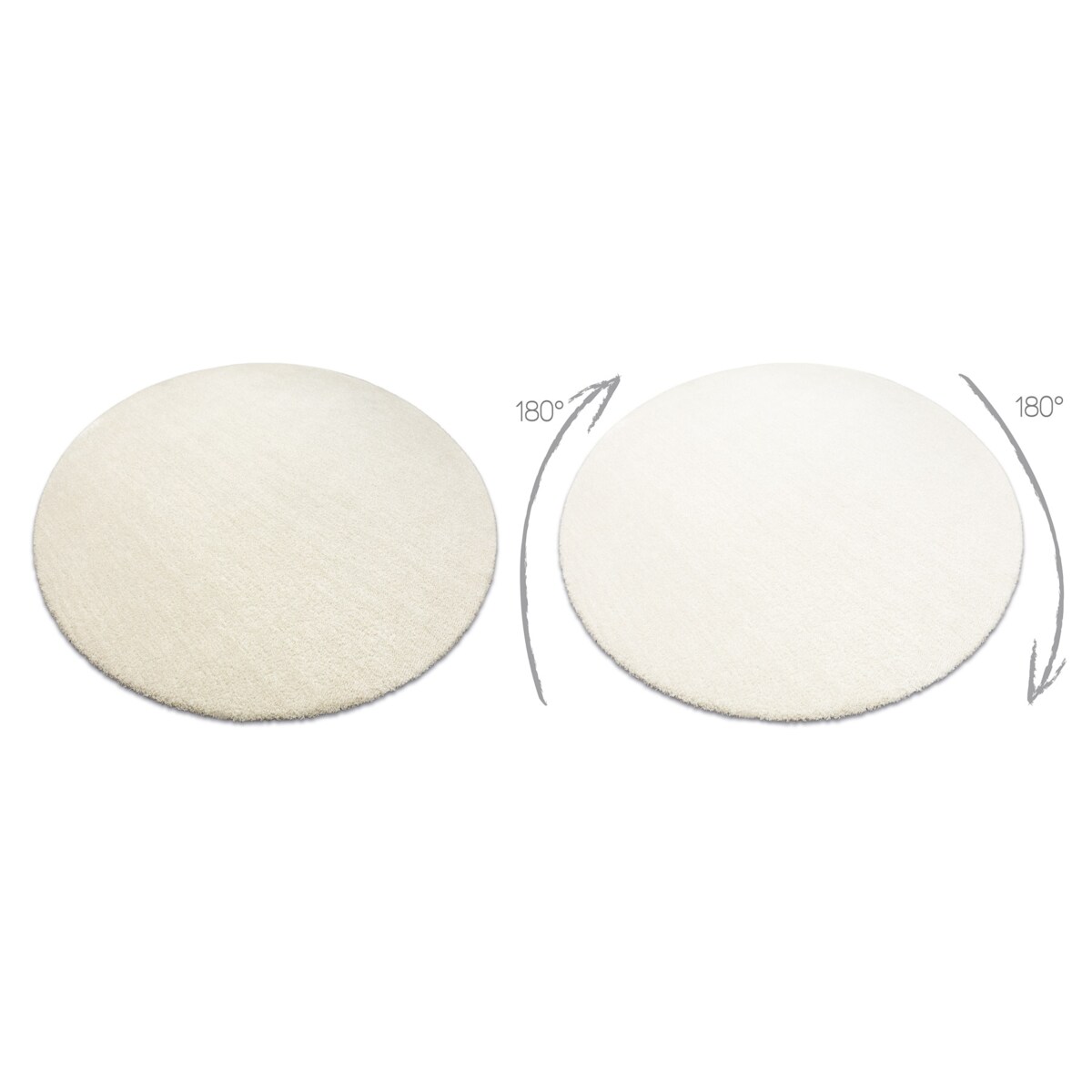 Nowoczesny dywan do prania LATIO 71351056 koło 120 cm