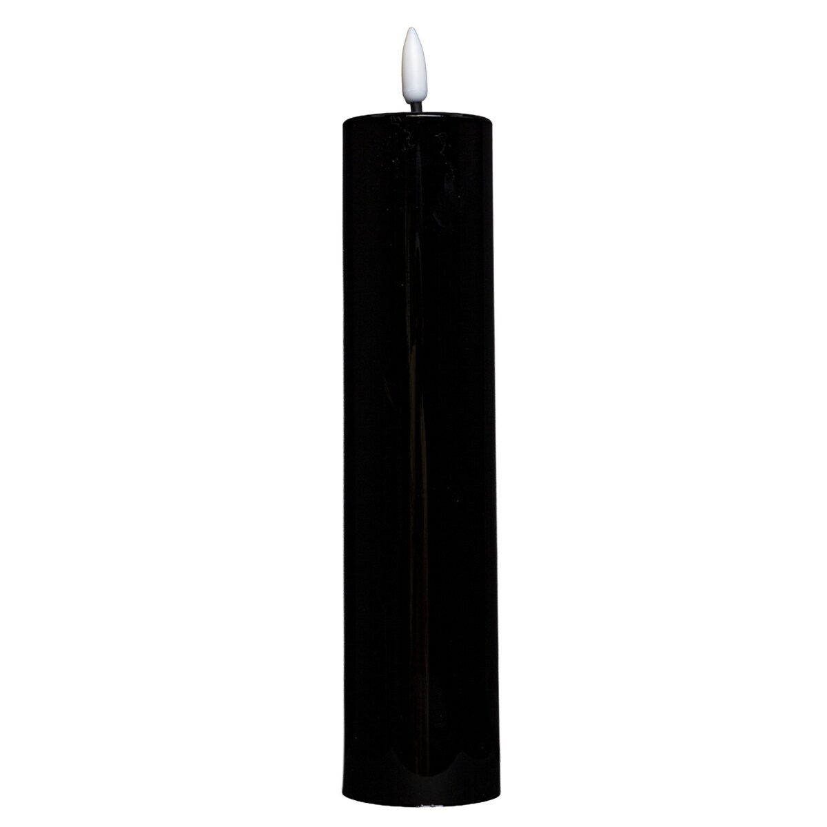 Świeca LED z tworzywa sztucznego Timer 24x5x5 cm MOMBATTI-3 czarna