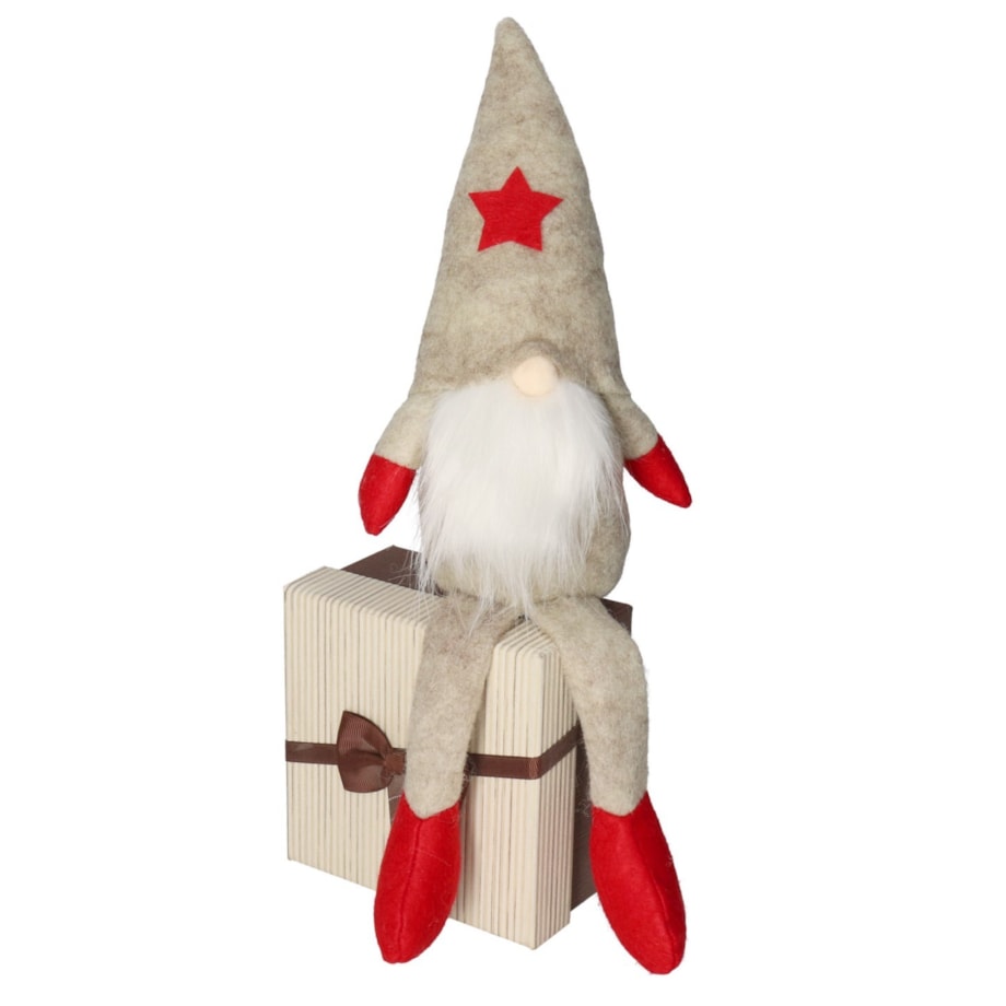 Skrzat Krasnal Świąteczny Prezent Na Święta Duży