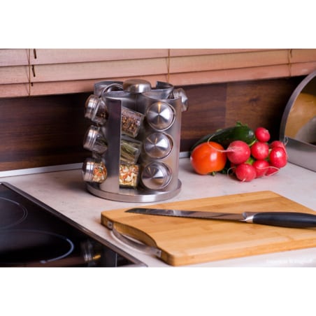 Zestaw pojemników na przyprawy 13 elementów przyprawnik KINGHOFF