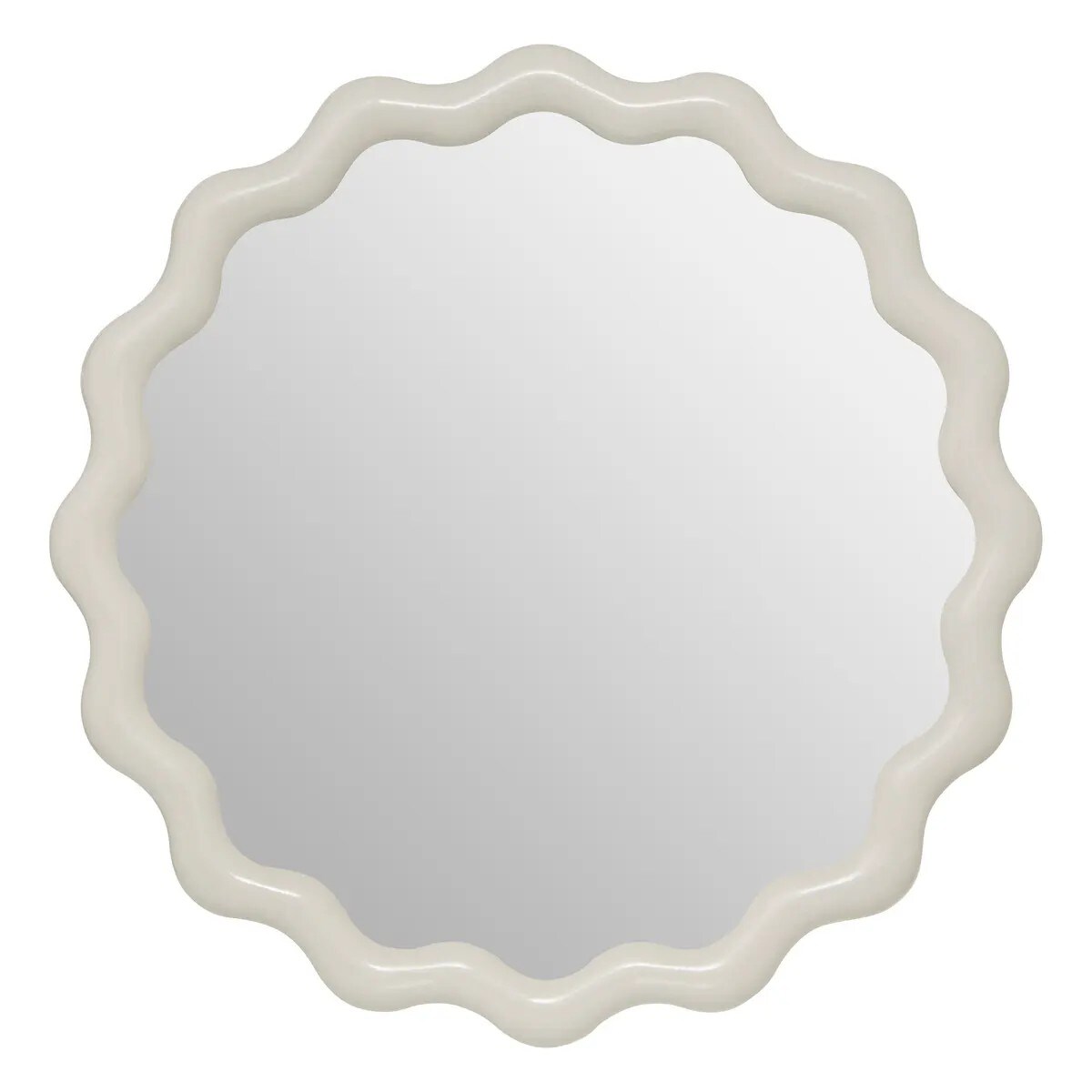 Komplet trzech falistych luster Judy, 50x50cm