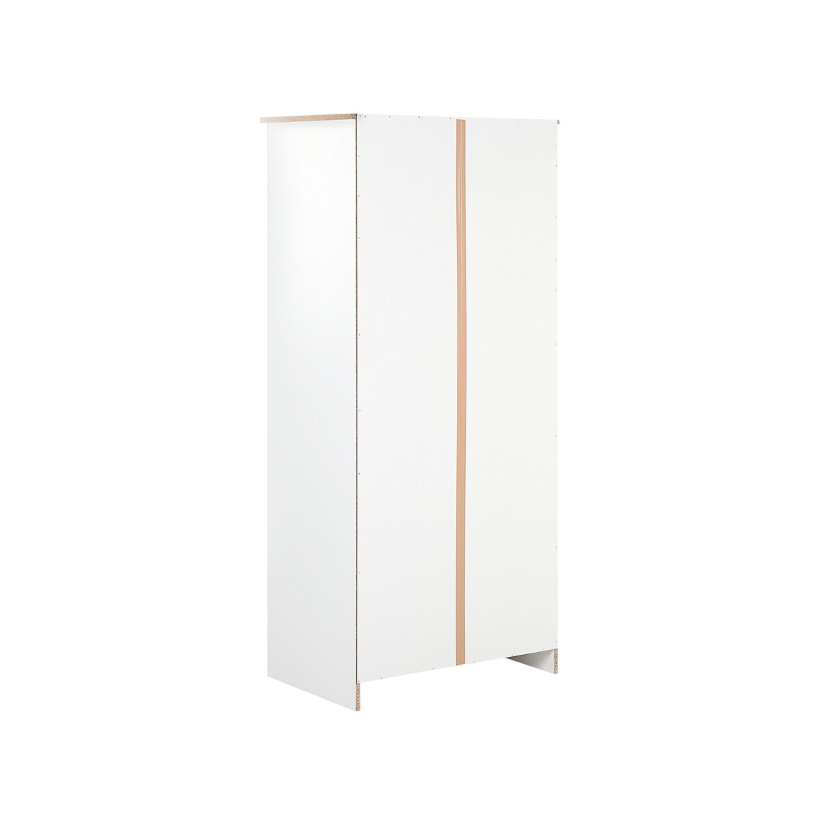 Szafa dwudrzwiowa biała SELLIN