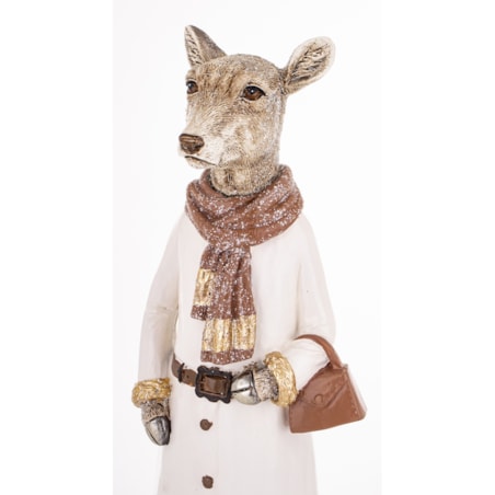 Figurka bożonarodzewniowa Pani Sarna 31,5x10,5x7,5 cm