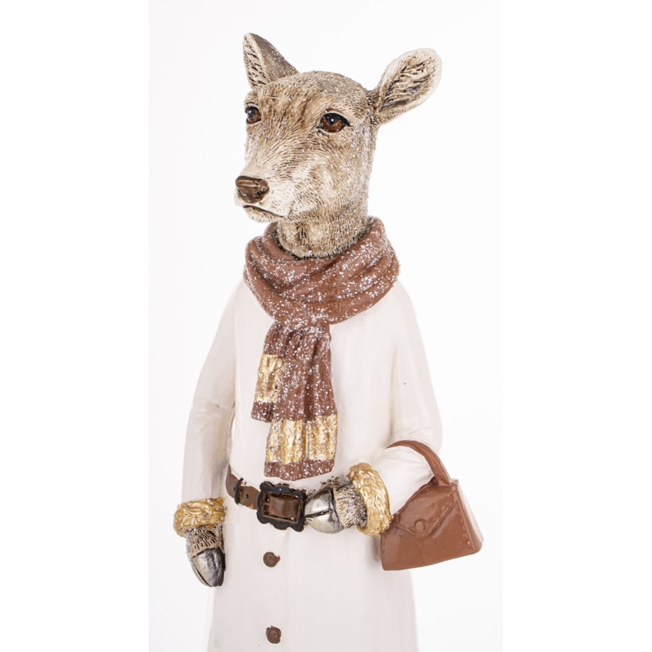 Figurka bożonarodzewniowa Pani Sarna 31,5x10,5x7,5 cm