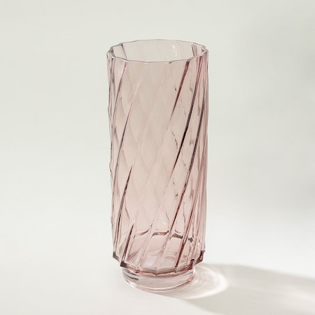 Wazon szklany Heather II 13x30 cm, 13x13x30 cm