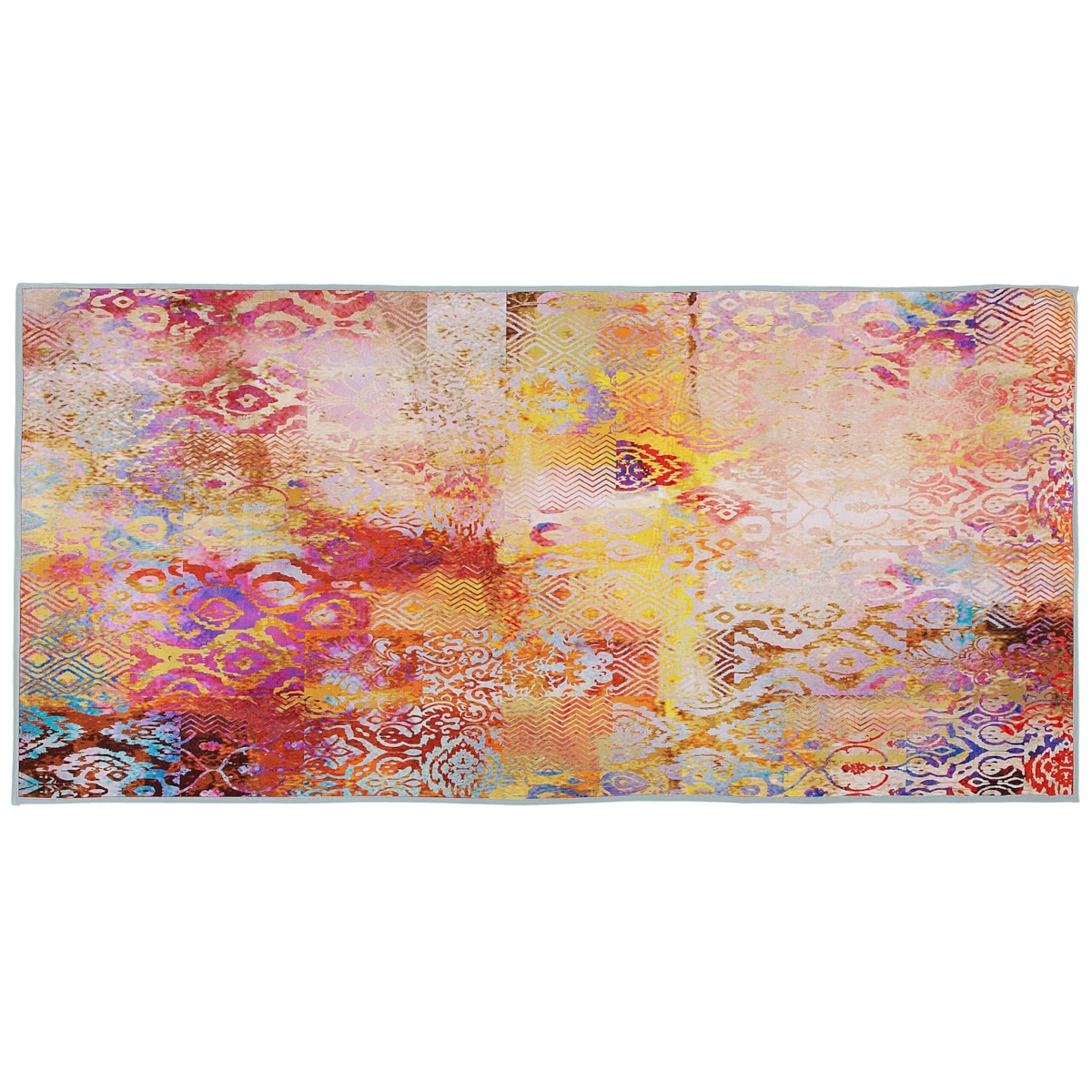 Dywan 80 x 150 cm wielokolorowy ISPARTA