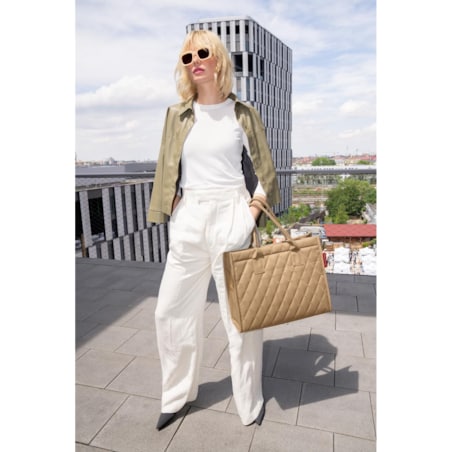 Torba DAILY SHOPPER, rhombus ginger