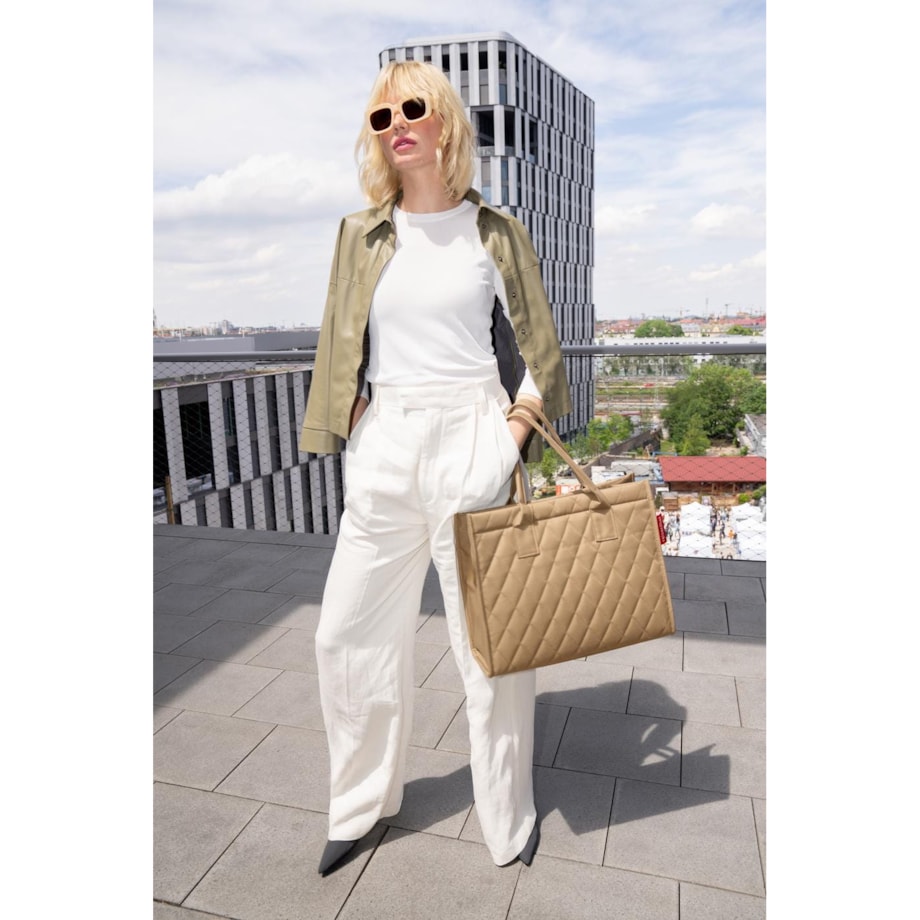 Torba DAILY SHOPPER, rhombus ginger