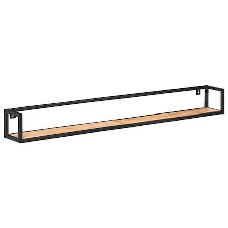 vidaXL Półki ścienne, 2 szt., 160 cm, lite drewno akacjowe