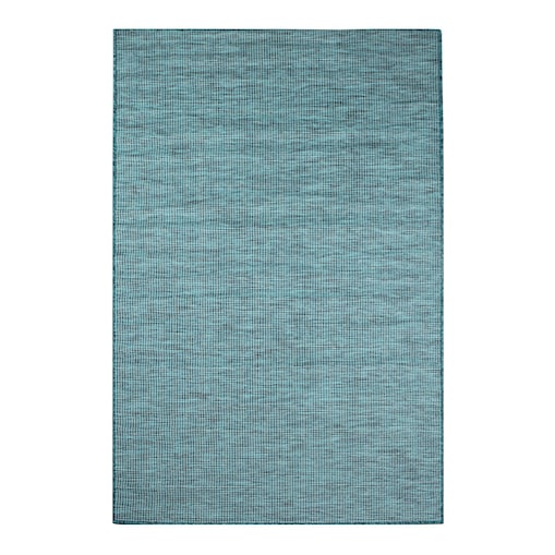 Dywan na zewnątrz i do wnętrz gładki Paloa 27780 Niebieski 120x170