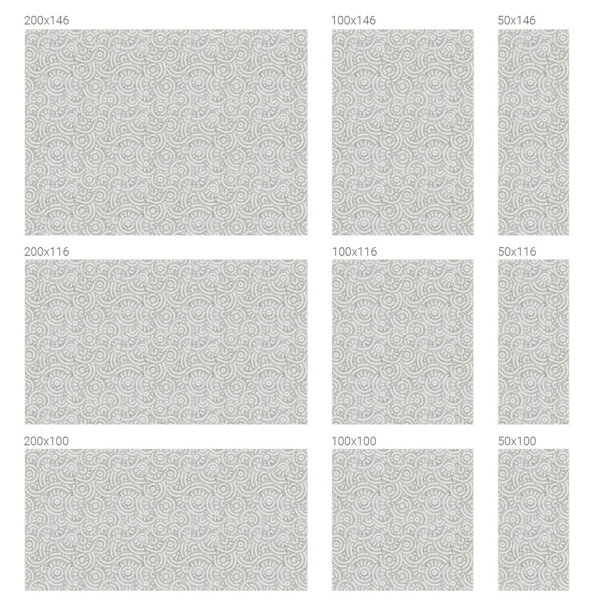 Naklejka okienna chroniąca prywatność - Abstrakcyjne linie na szarym tle - 200x100 cm