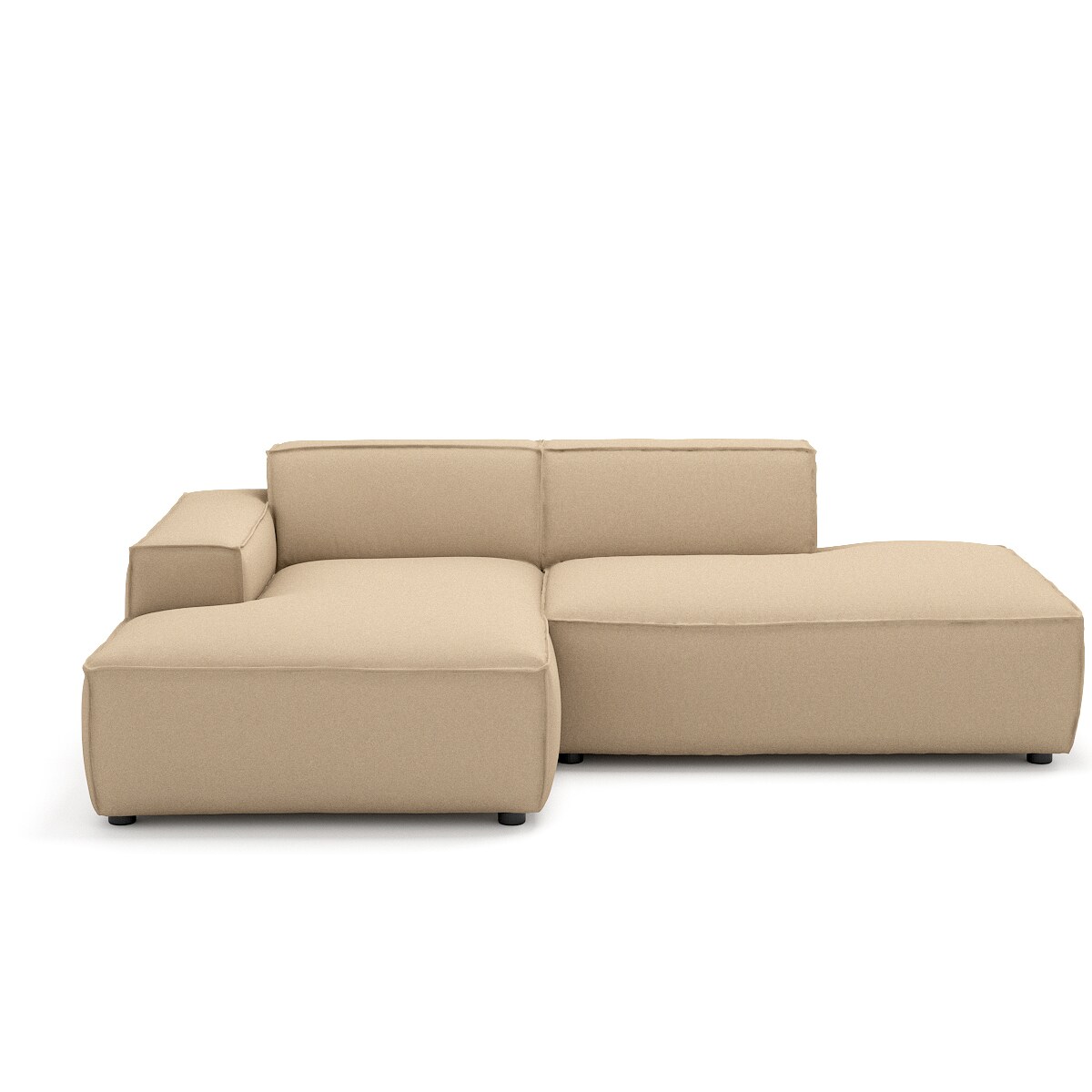 Narożnik otwarty lewy Modularis - Jasny Beż