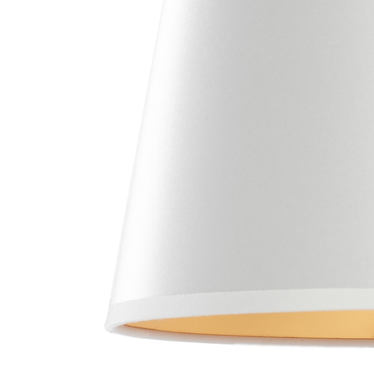 Lampka Nocna Stojąca Stołowa Biała Drewno Abażur