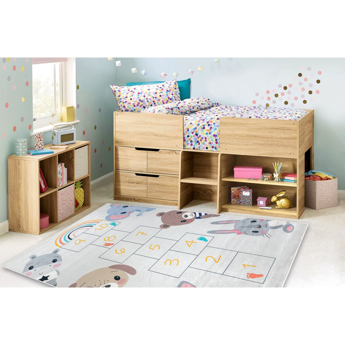 Dywan do prania BAMBINO 43092 Zwierzęta, 120x170 cm