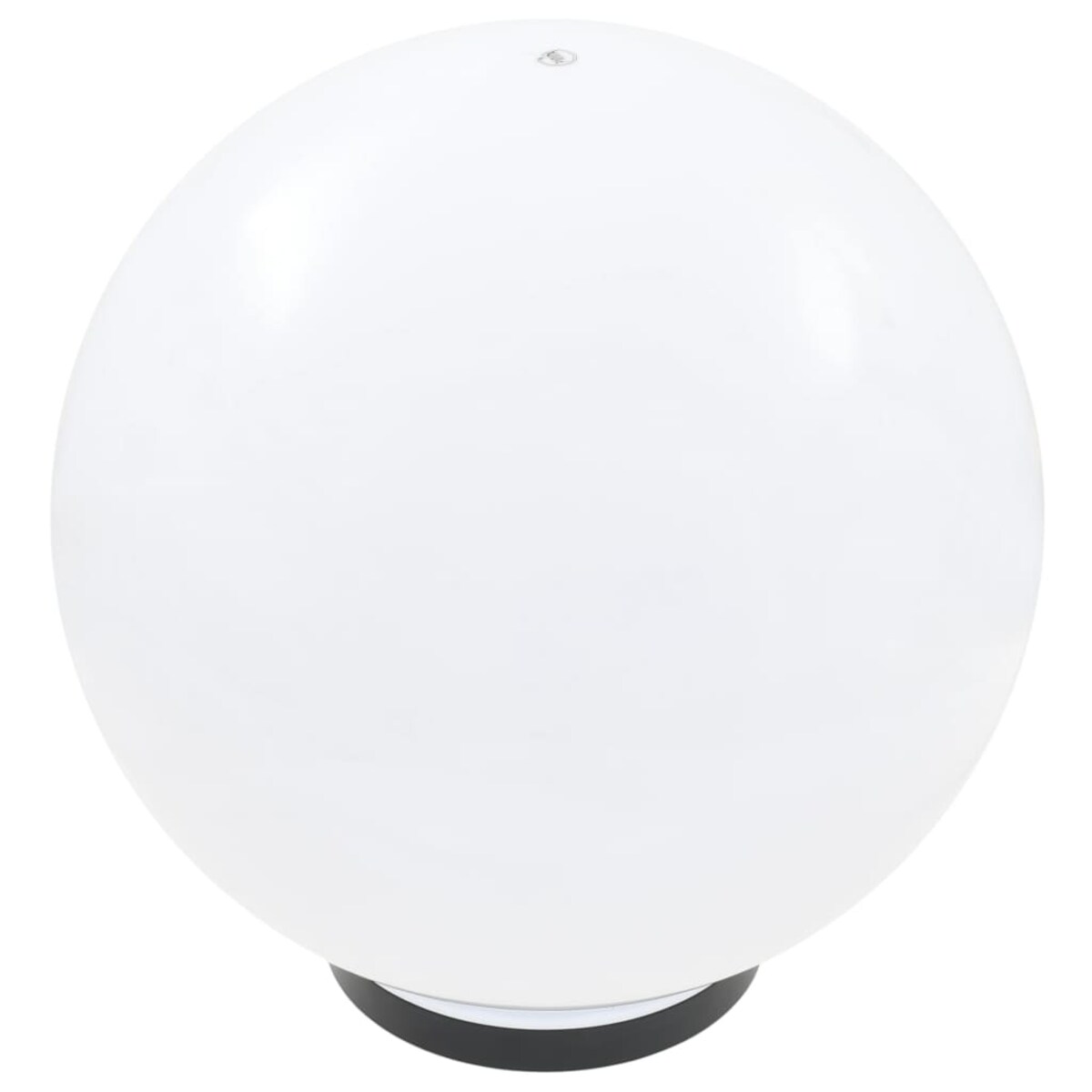 vidaXL Lampy ogrodowe LED, 4 szt., kuliste, 40 cm, PMMA