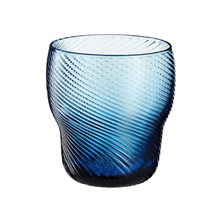 VILLA ITALIA Szklanka granatowa 300 ml TWIST