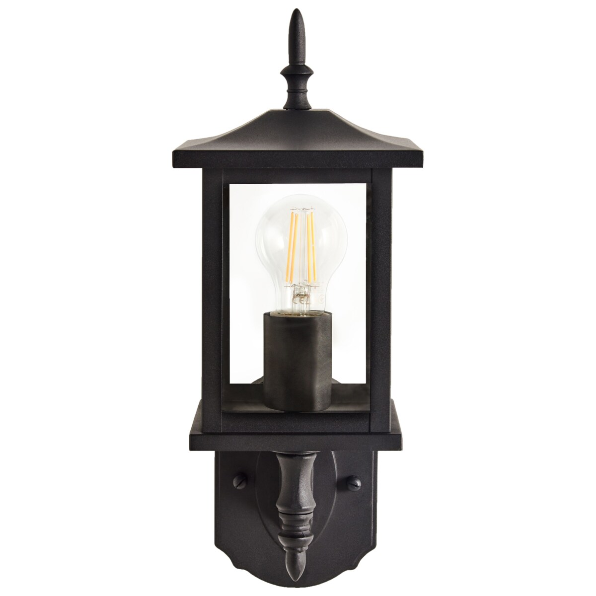 Lampa ścienna ogrodowa ANDAM Czarny