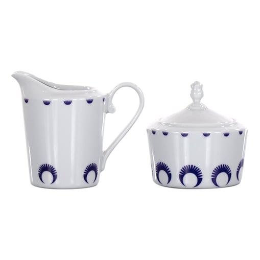 Zestaw cukiernica/mlecznik Folk Fusion Polska G833