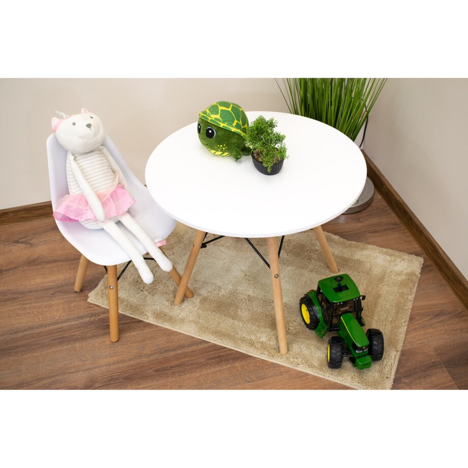 Krzesło Do Jadalni Kuchni Salonu Zubi - Białe X 2