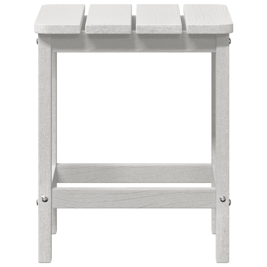 vidaXL Stolik Adirondack Biały 38x38x45 cm HDPE