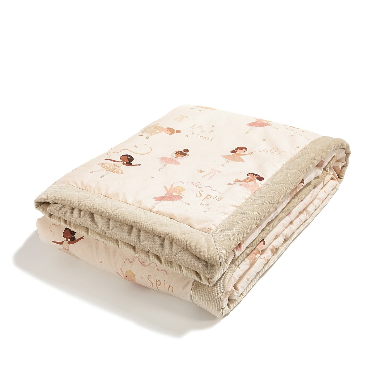 La Millou - Ciepły Koc Velvet BALLERINE