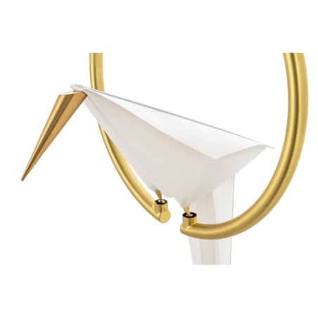 Lampa wisząca Loro MSE1501100121 dekoracyjna LED 12W 3000K ptak biały złoty